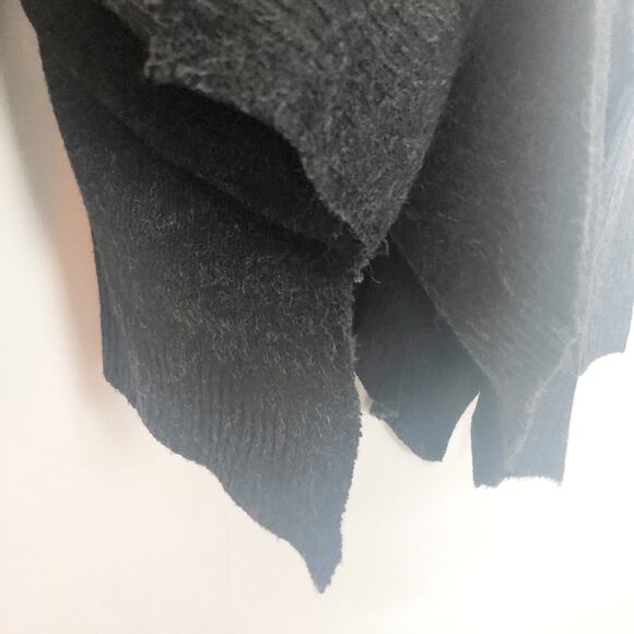 Beach Lunch Lounge Cowl Neck Color Block Sweater Size XS Oversized Fit - Picture 6 of 12